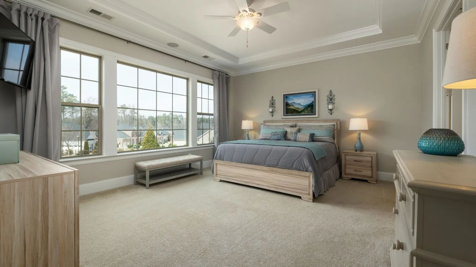 Fresh concrete repair work in progress